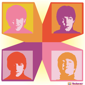 The Beatles - Kostenloses vector #220111